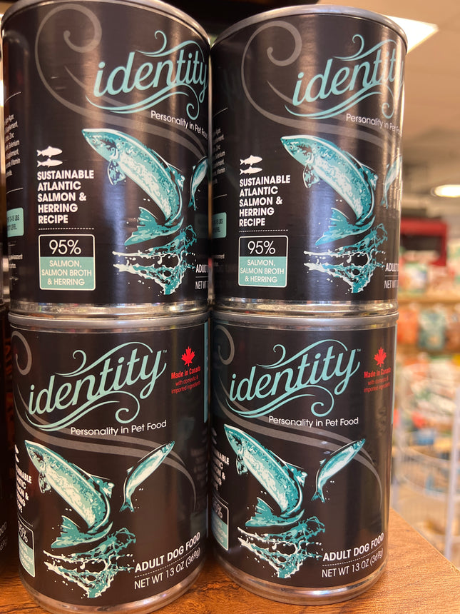 Identity Wild Caught Salmon & Herring Dog 13oz