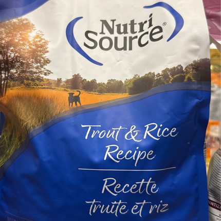Nutri Source Trout & Rice Recipe 12lb