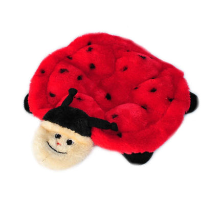 Zippy Paws Squeakie Crawler Ladybug Medium