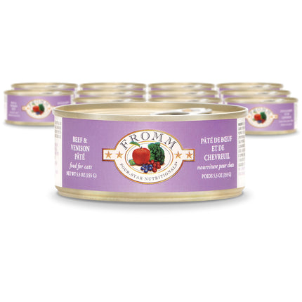 Fromm Cat Beef & Venison Pate Can 5 oz