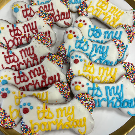 Barkday Bone Cookies