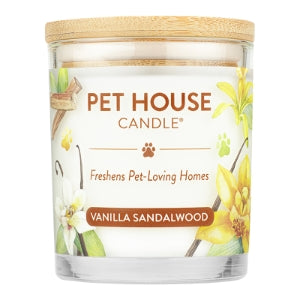 Pet House Vanilla Sandalwood Large Candle