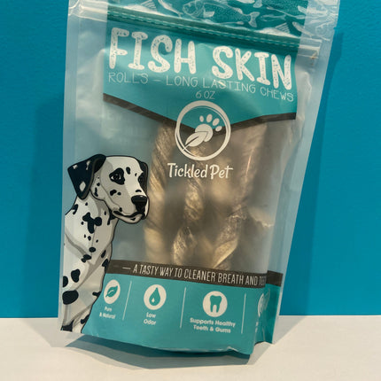 Cod Fish Skin Rolls 6 oz