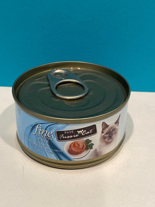 Fussie Cat Tuna & Vegetable Pate 2.8 oz