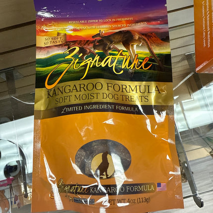 Zignature Kangaroo Formula Soft Treats 4oz