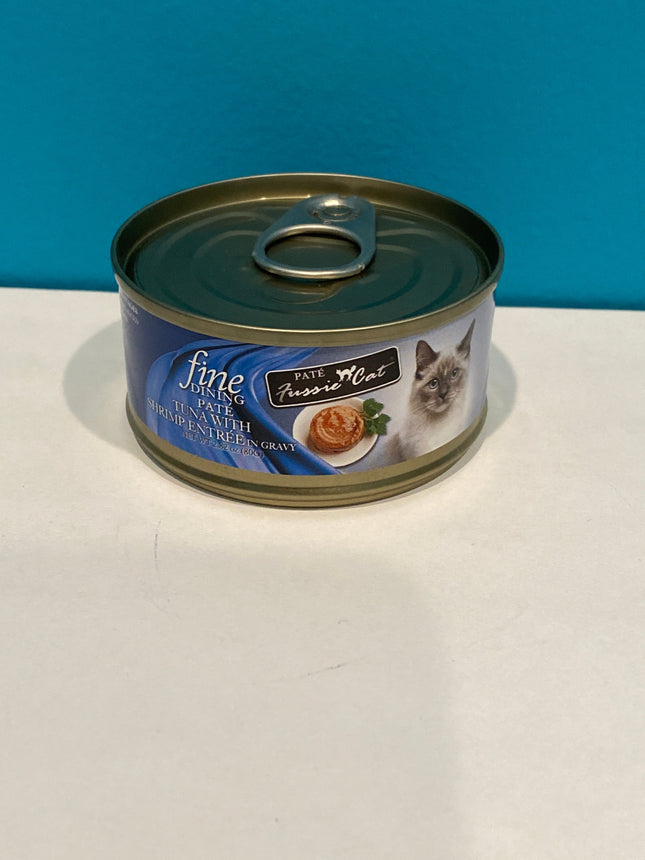 Fussie Cat Tuna & Shrimp Pate 2.8 oz