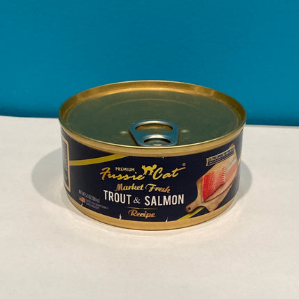 Fussie Cat Trout & Salmon pate 5.5 oz