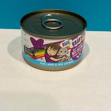Weruva Beef & Salmon in Gravy 3 oz