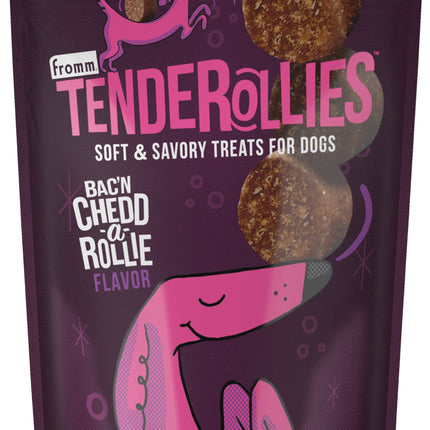 Fromm Tenderollies Soft & Savory Treats Bac'n Chedd a Rollie 8 oz
