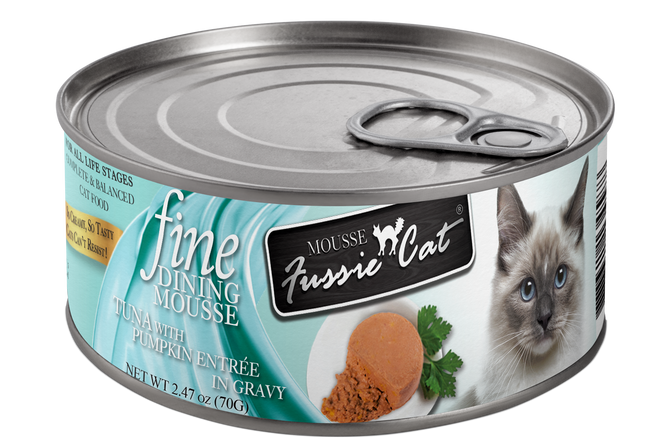 Fussie Cat Tuna & Pumpkin Pate 2.8 oz