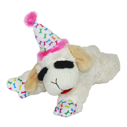 Lamb Chop with Pink Birthday Hat Medium