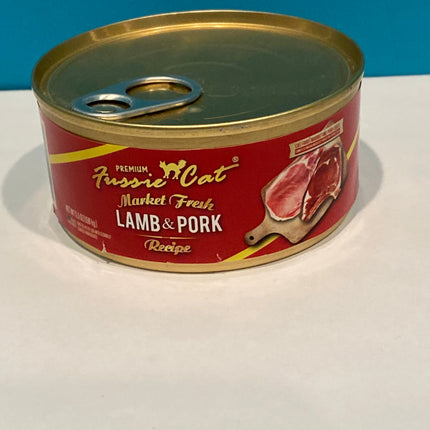 Fussie Cat Lamb & Pork pate 5.5 oz