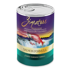 Zignature Dog Salmon Can 13 oz