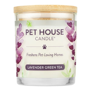 Pet House Lavender & Green Tea Large Candle