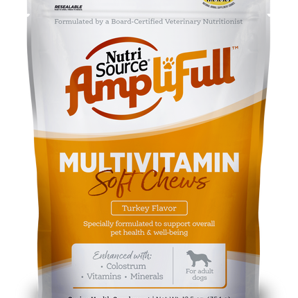 Nutrisource Amplifull Soft Chews Multiple Vitamin 12.5 Oz