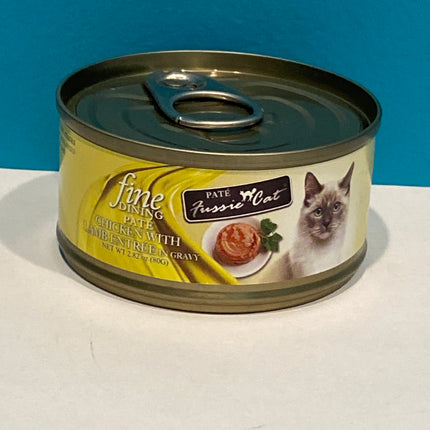 Fussie Cat Chicken & Lamb Pate 2.8 oz