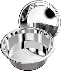 Medium Metal Dog Bowl