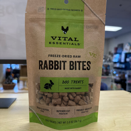 Vital Essentials FD Raw Rabbit Bites 2oz