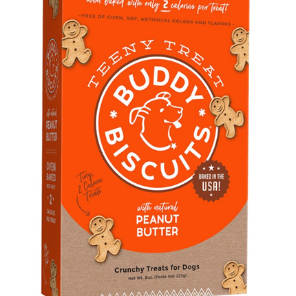 Buddy Biscuits Teeny Peanut Butter 8oz