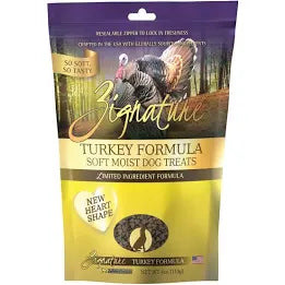 Zignature Turkey Formula Soft Moist Dog Treats 4 oz
