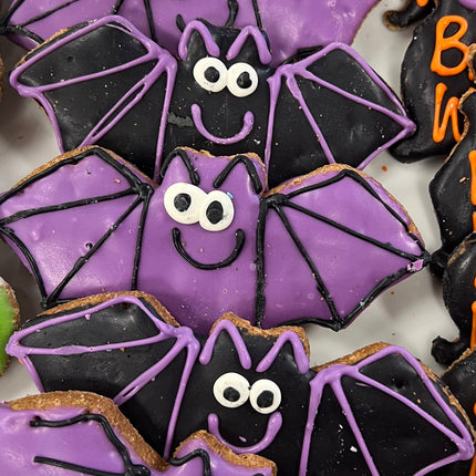 Halloween Boo Batty Cookies