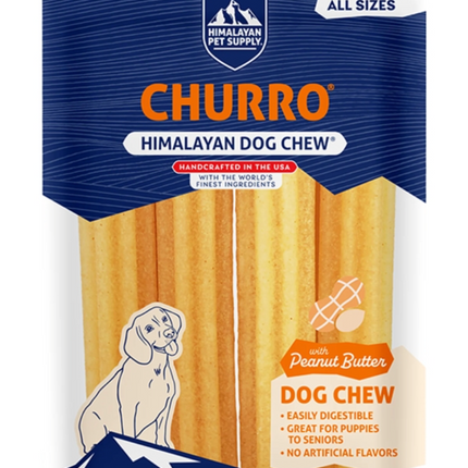 Churro Himalayan Peanutbutter Dog Chew Small 4oz