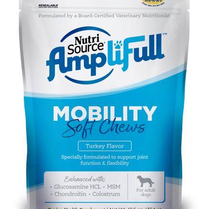 Nutrisource AmpliFull Soft Chews Mobility 12.5 Oz
