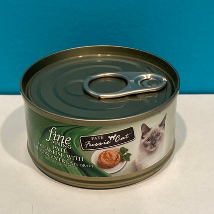 Fussie Cat Oceanfish & Salmon Pate 2.8 oz