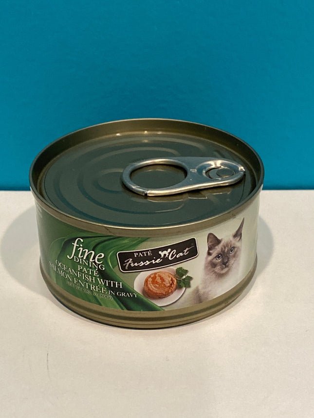 Fussie Cat Oceanfish & Salmon Pate 2.8 oz