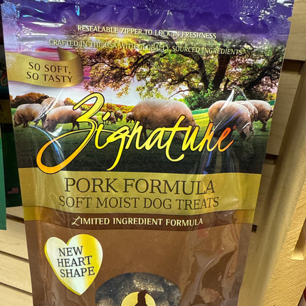 Zignature Pork Formula Soft Treats 4oz