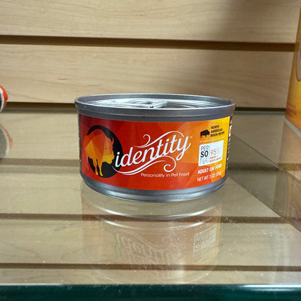 Identity North American Bison 3 oz Cat Food