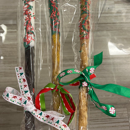 Christmas Joystick Yogurt Pretzels