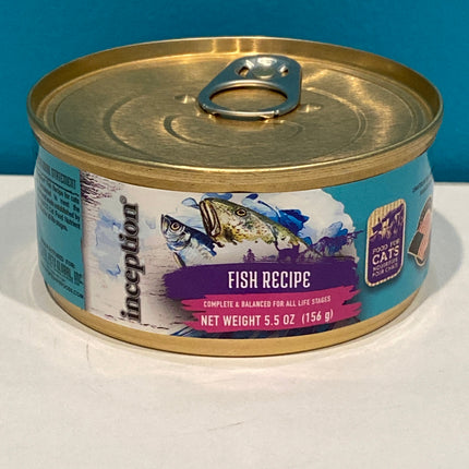 Inception Fish Recipe For Cats 5 oz