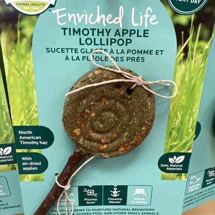 Oxbow Timothy Apple Lollipop
