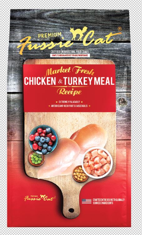 Fussie Cat Market Fresh Salmon & Chicken  3.5 lbs
