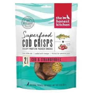 Honest Kitchen Cod & Strawberry Crisps 8oz