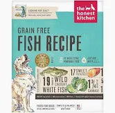 Honest Kitchen Dehydrated GF Fish Recipe 4lbs