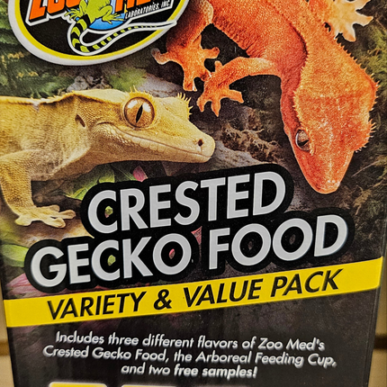 Zoo Med Crested Gecko Food, Value and Variety Pack