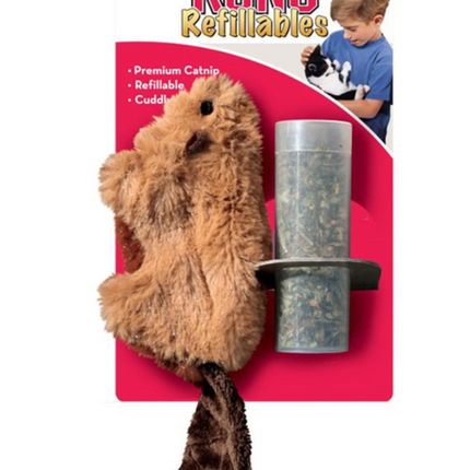 Kong Naturals Catnip Refillable Beaver