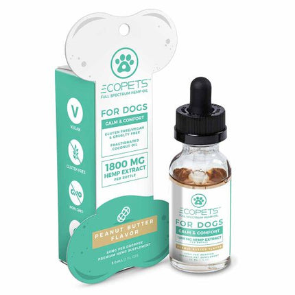 ECOpets for Dogs CBD Peanut Butter 30 ml