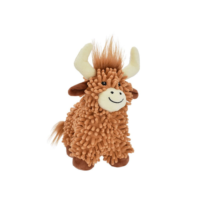Highland Cow Dog Toy