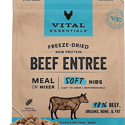 Vital Essentials FD Raw Beef Entree Soft Nibs 14oz