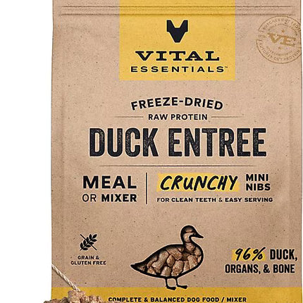 Vital Essentials FD Raw Duck Entree Mini Nibs 14oz