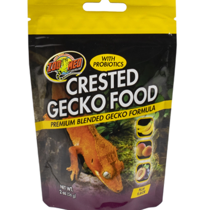 Zoo Med Crested Gecko Food, Plumb, With Probiotics, 2 oz.