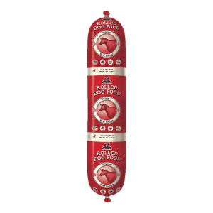 Red Barn Rolled Dog Food Beef 4 lbs