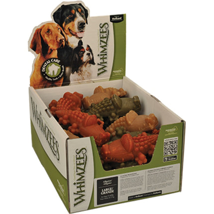 Whimzee Large Alligator 30/CASE
