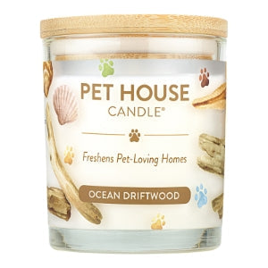 Pet House Ocean Driftwood Large Candle