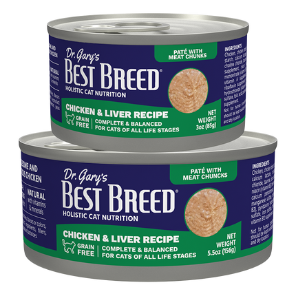 Dr. Gary's Cat Chicken & Liver 3oz