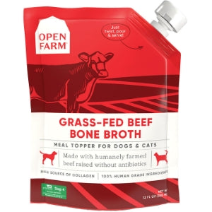Open Farm Beef Bone Broth 12 oz