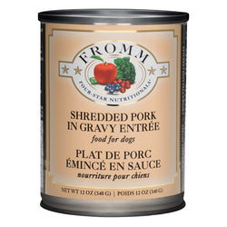 Fromm Dog Shredded Pork Can 12 oz 12/CASE